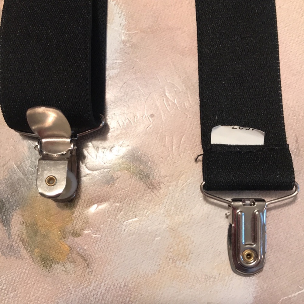 Black Stretchable Suspender - image 2